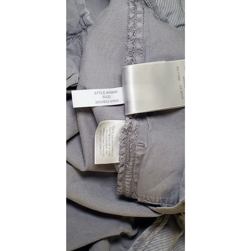 J. Crew Women's Size 12 Stretch Chino Shorts Gray H5806 Beach Resort C28-55 - Picture 6 of 9